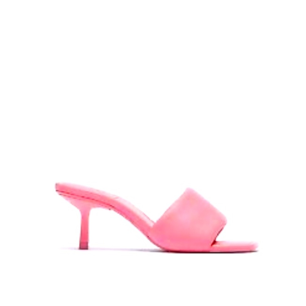 Zara Pink Women's padded heels